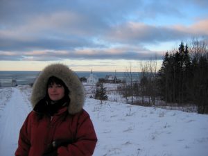 Louise à Cap-au-Renard en Gaspésie
