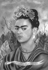 Une de mes grandes inspirations, Frida Khalo Photo © Banco de Mexico