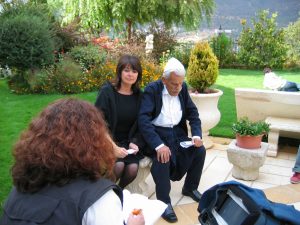 Louise dans le film De ma fenêtre sans maison, Liban , 2005