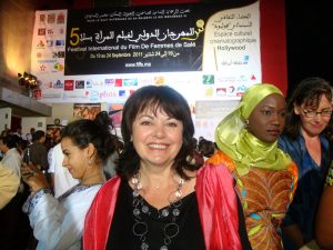 Louise présidente du jury au Festival Salé, Maroc 2012