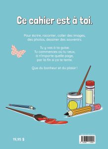Mon cahier à moi - dos